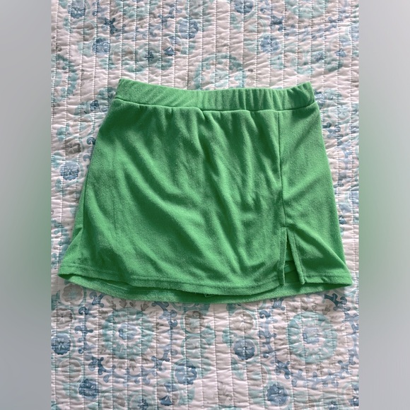 wild fable Dresses & Skirts - Green Terrycloth Skort